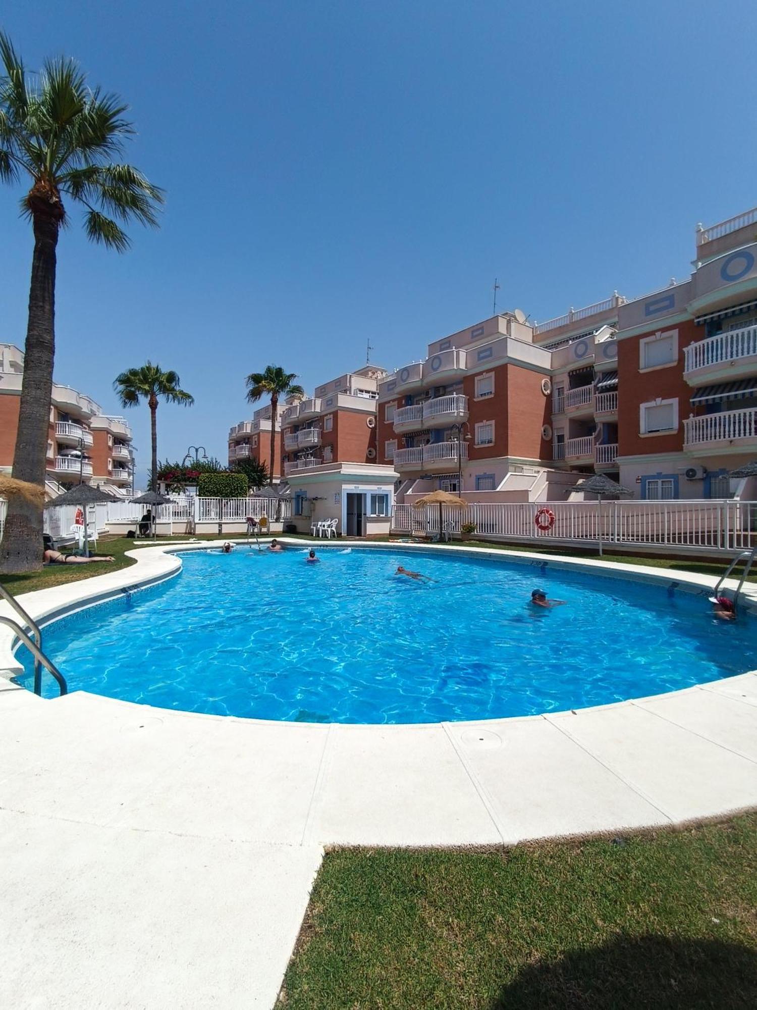 Apartamento Esbamar Roquetas de Mar Dış mekan fotoğraf